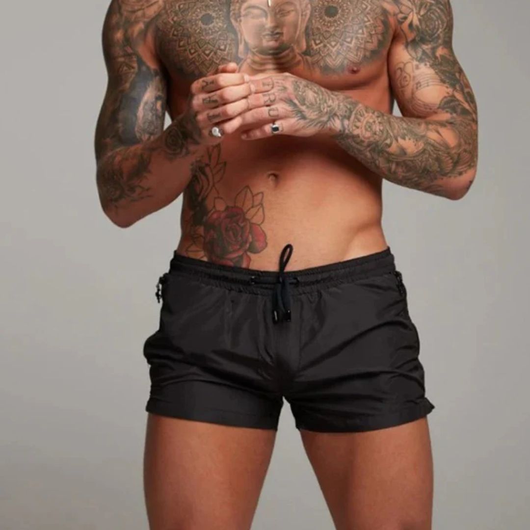 Quick-Drying Modern Swim Trunks for Men