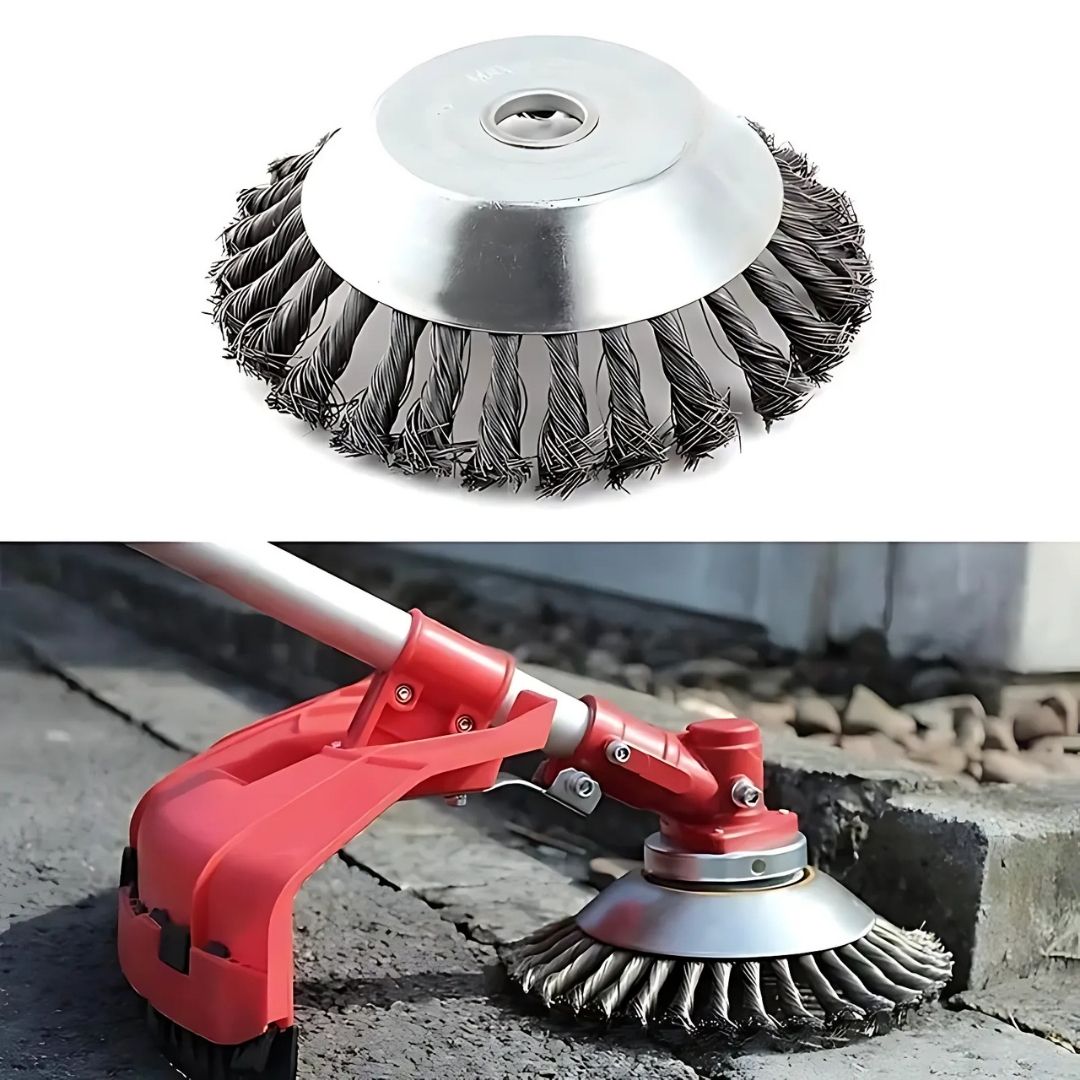 Round Steel Wire Weed Brush for Trimmers