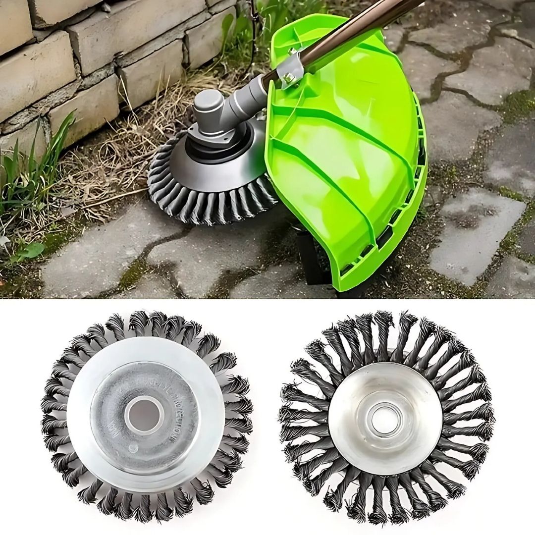 Round Steel Wire Weed Brush for Trimmers