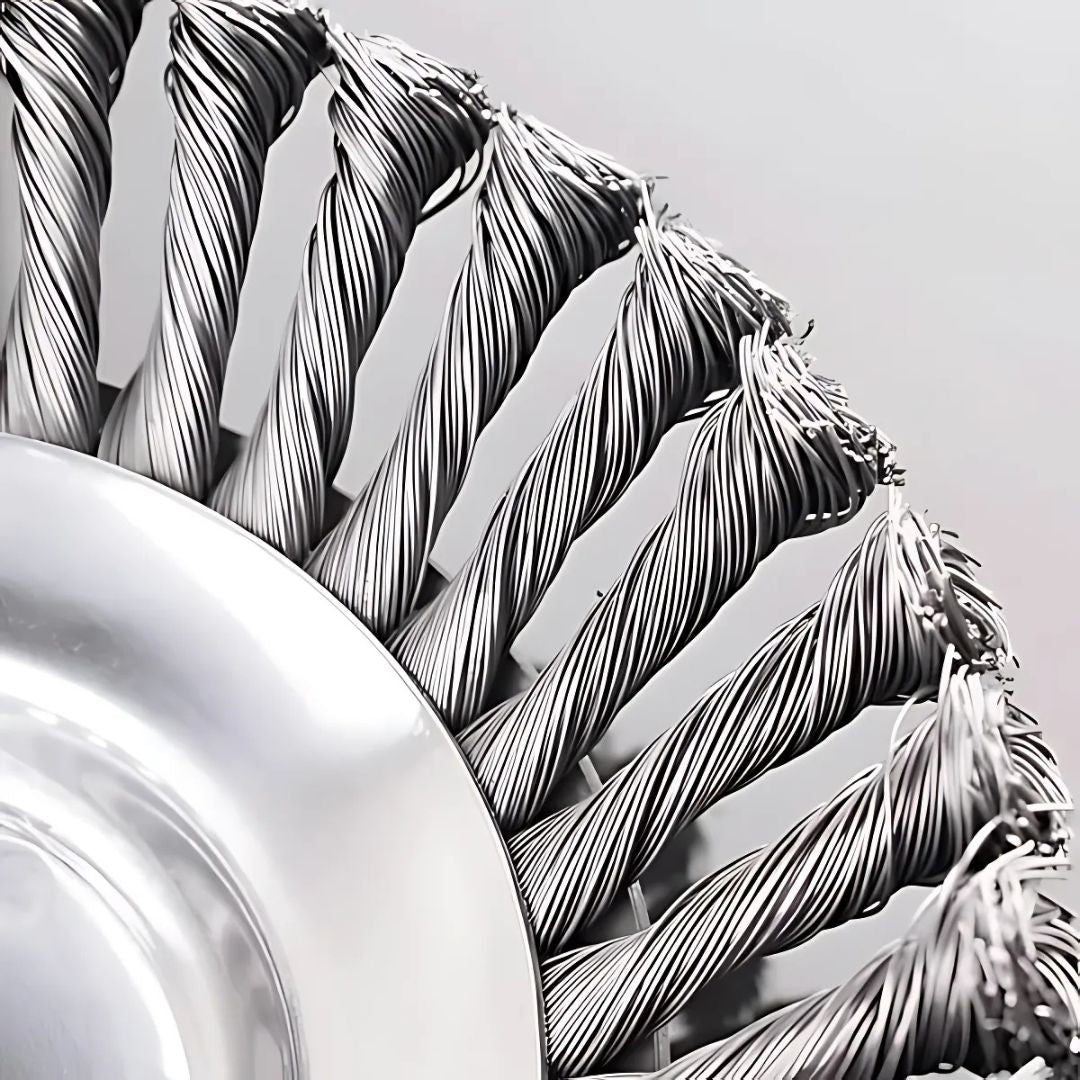 Round Steel Wire Weed Brush for Trimmers