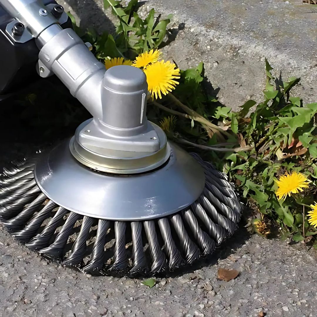 Round Steel Wire Weed Brush for Trimmers
