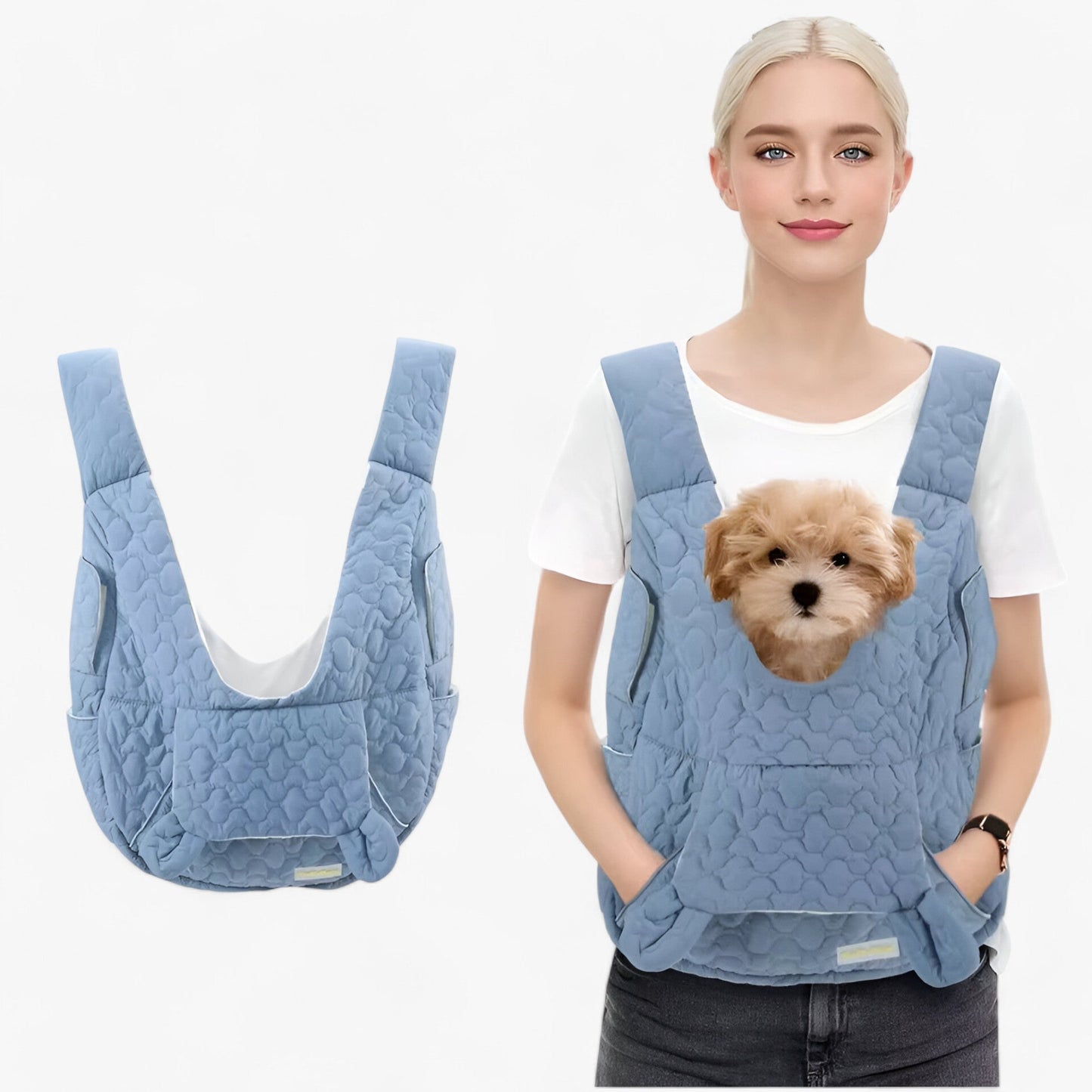 Extra Comfort Pet Carrier for Small to Medium Pets