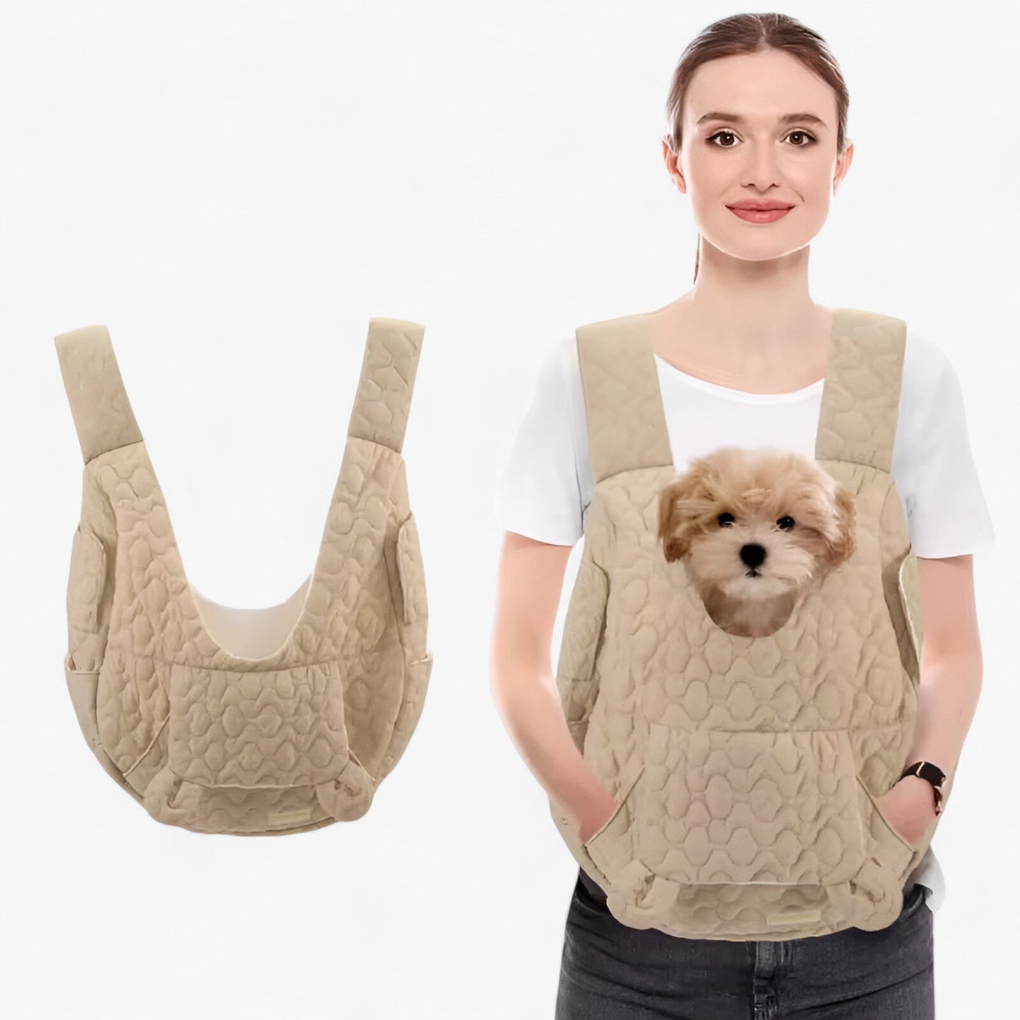 Extra Comfort Pet Carrier for Small to Medium Pets