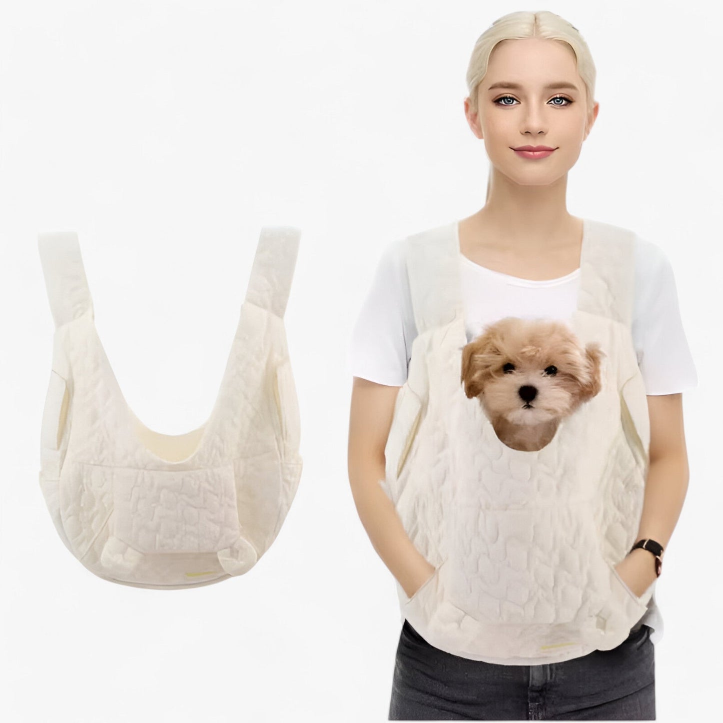 Extra Comfort Pet Carrier for Small to Medium Pets
