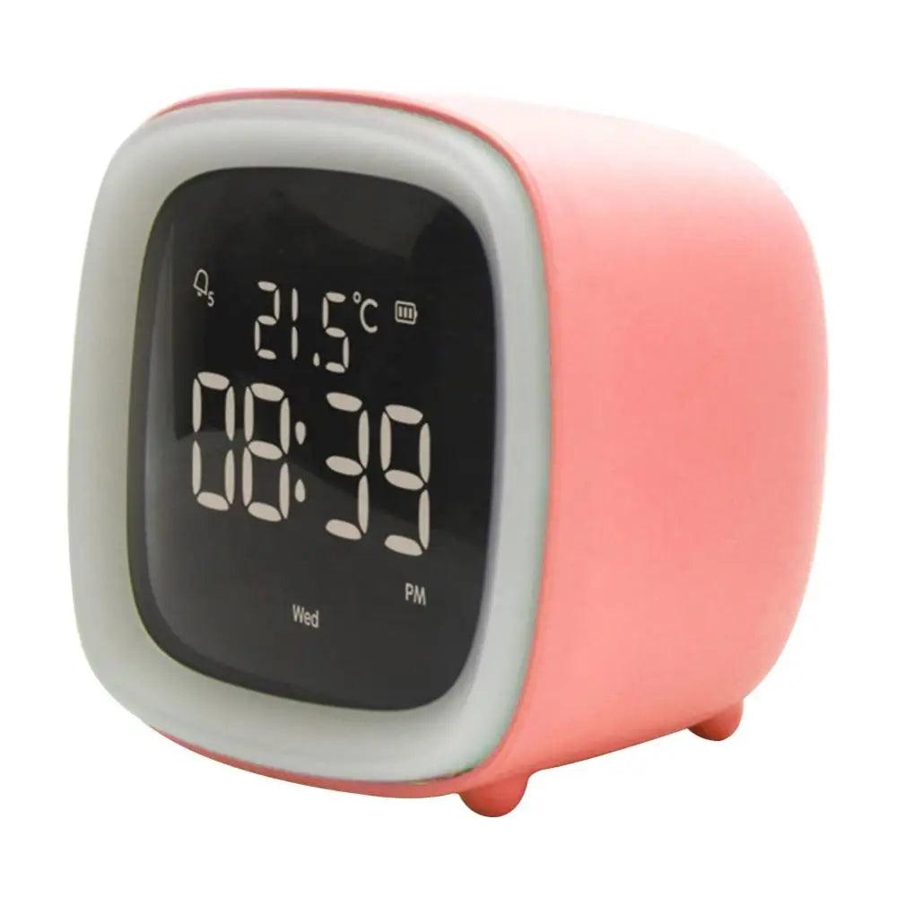 Bunny LED Alarm Clock with Night Light and Timer