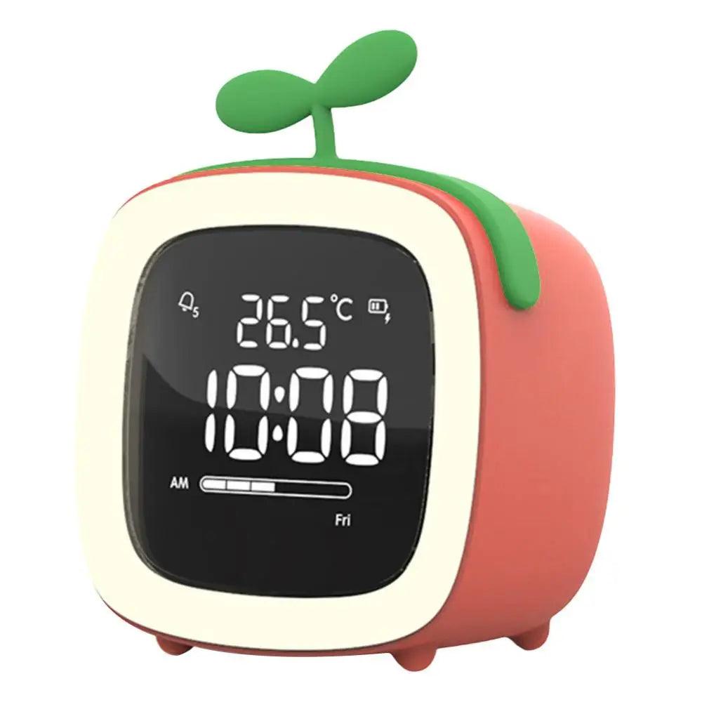 Bunny LED Alarm Clock with Night Light and Timer