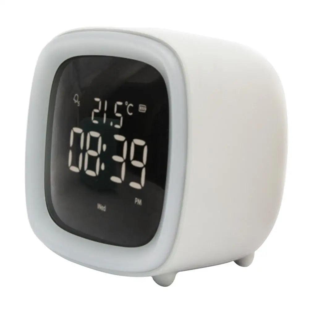 Bunny LED Alarm Clock with Night Light and Timer