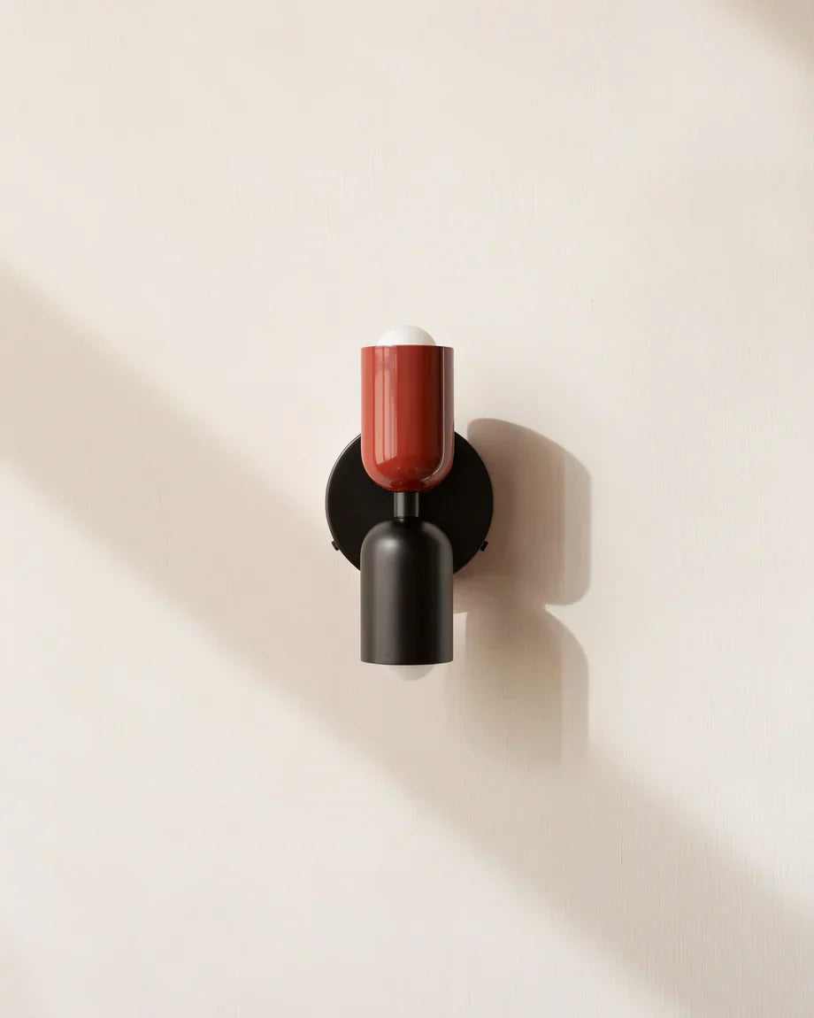 Modern Metal Up Down Wall Light 9 Inch