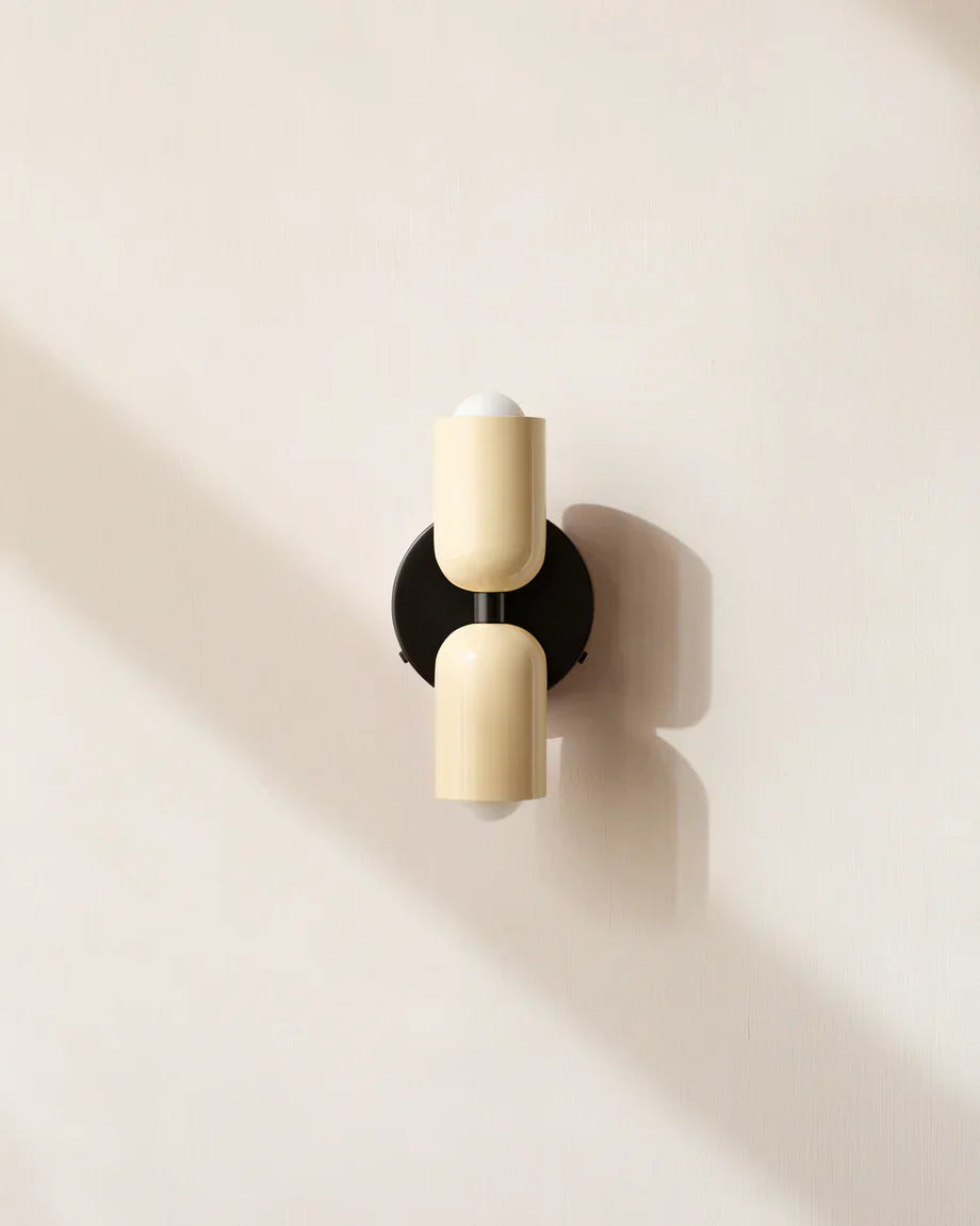 Modern Metal Up Down Wall Light 9 Inch