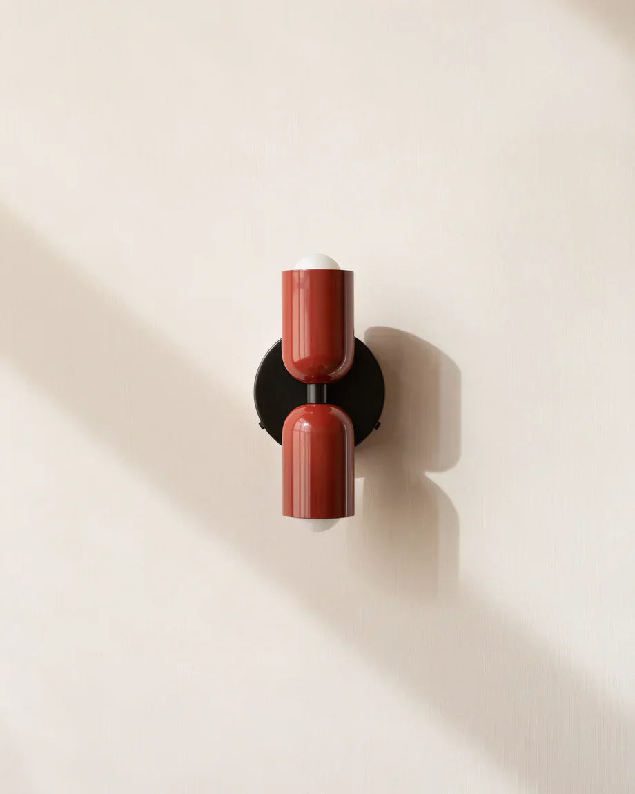 Modern Metal Up Down Wall Light 9 Inch