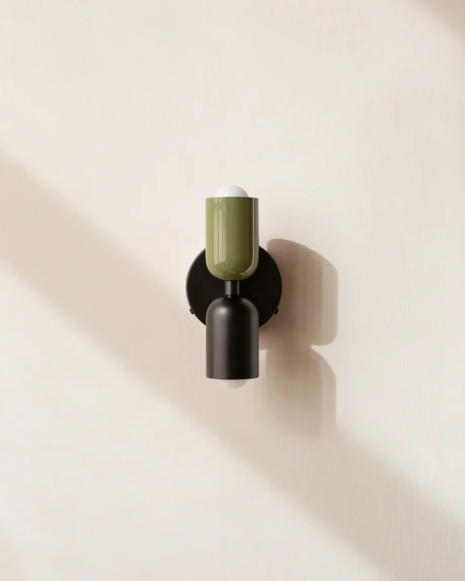Modern Metal Up Down Wall Light 9 Inch