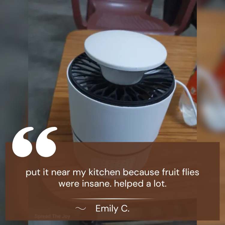 Smart Chemical-Free Mosquito Trap with Silent Operation