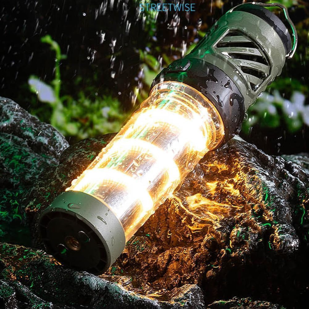 Rechargeable Outdoor Mosquito Protection Lamp with Cozy Lighting
