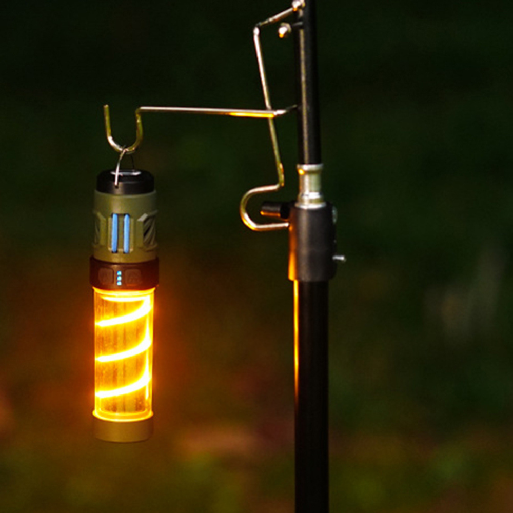 Rechargeable Outdoor Mosquito Protection Lamp with Cozy Lighting