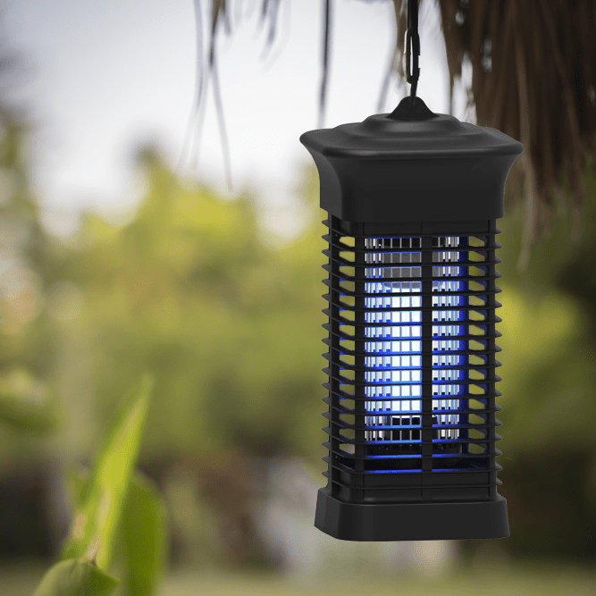 Electric Mosquito Trap with 3500V High-Voltage Protection