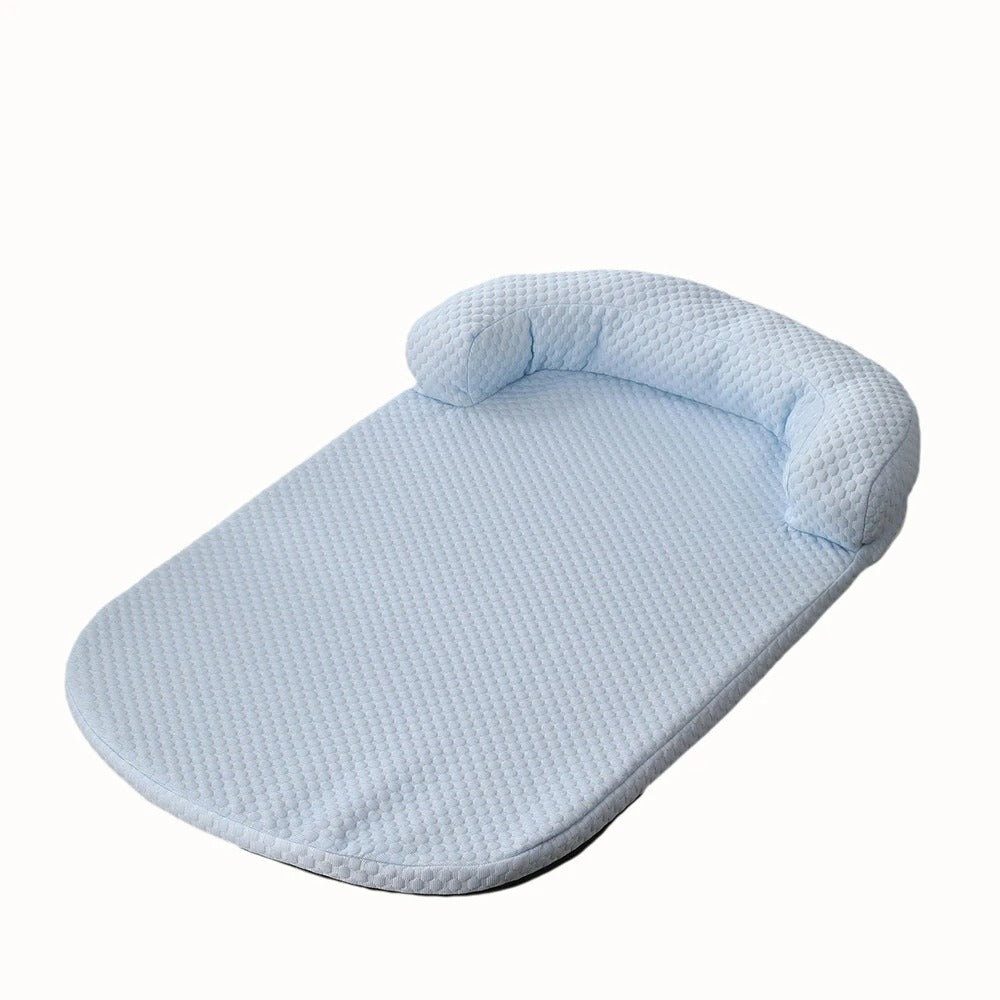 Cooling Silk Mattress for Pets - Breathable Foam Bed