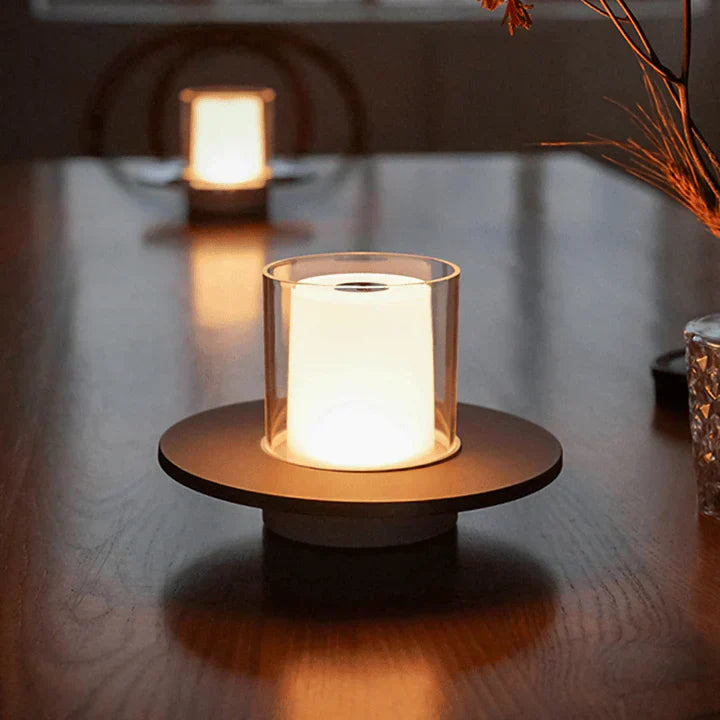 LED Table Lamp for Ambient Lighting - Elegant and Child-Safe Design