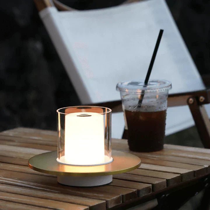 LED Table Lamp for Ambient Lighting - Elegant and Child-Safe Design