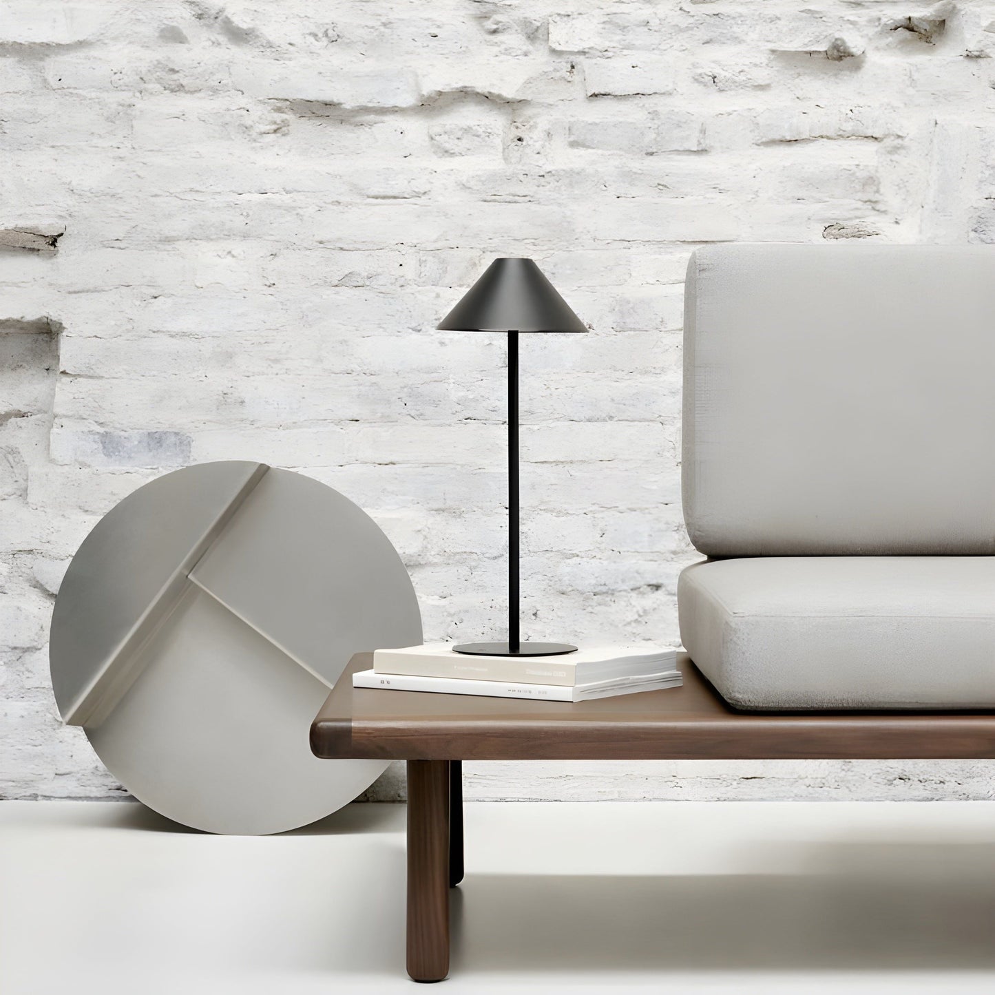 Minimalist Dimmable Touch Table Lamp - Waterproof Rechargeable Light