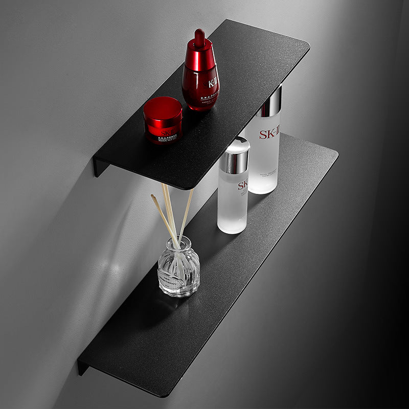 Modern Anodized Aluminum Bathroom Shelf