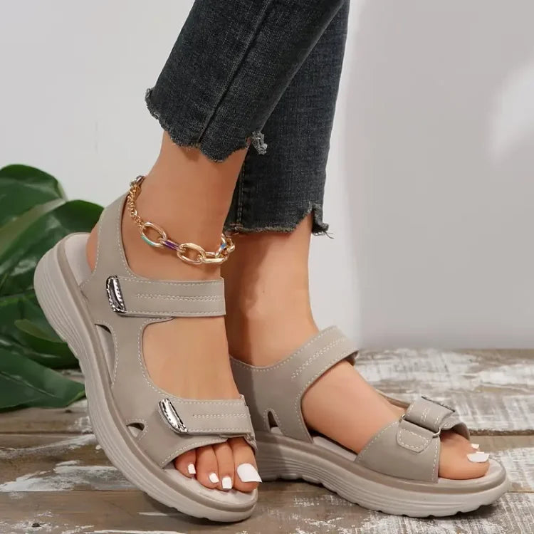 Women's Adjustable Orthopedic Sandals with Non-Slip Sole