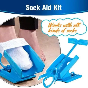 Compression Sock Aid Kit with Shoe Horn Function