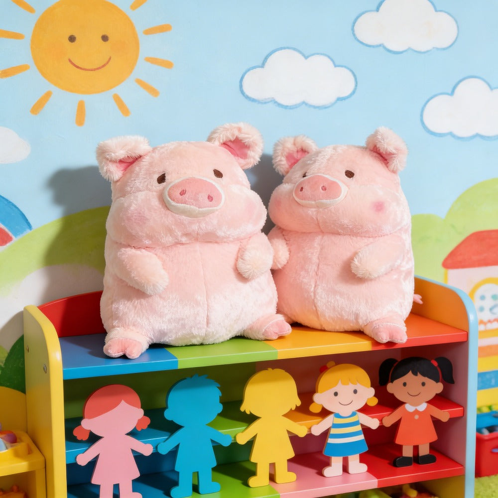 Soft Plush Pig Stuffed Animal for Babies and Kids