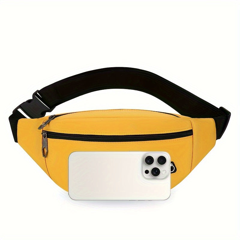 Sporty Adjustable Fanny Pack for Women with Multiple Pockets