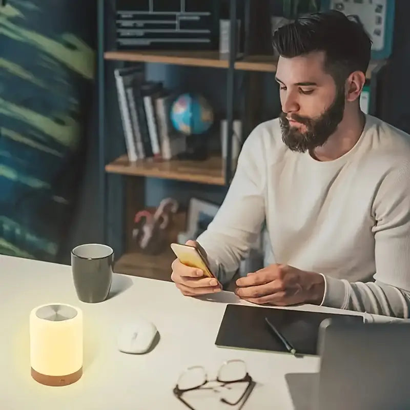 Dimmable Adjustable LED Night Light with Color Transition