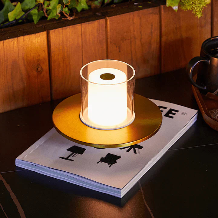LED Table Lamp for Ambient Lighting - Elegant and Child-Safe Design