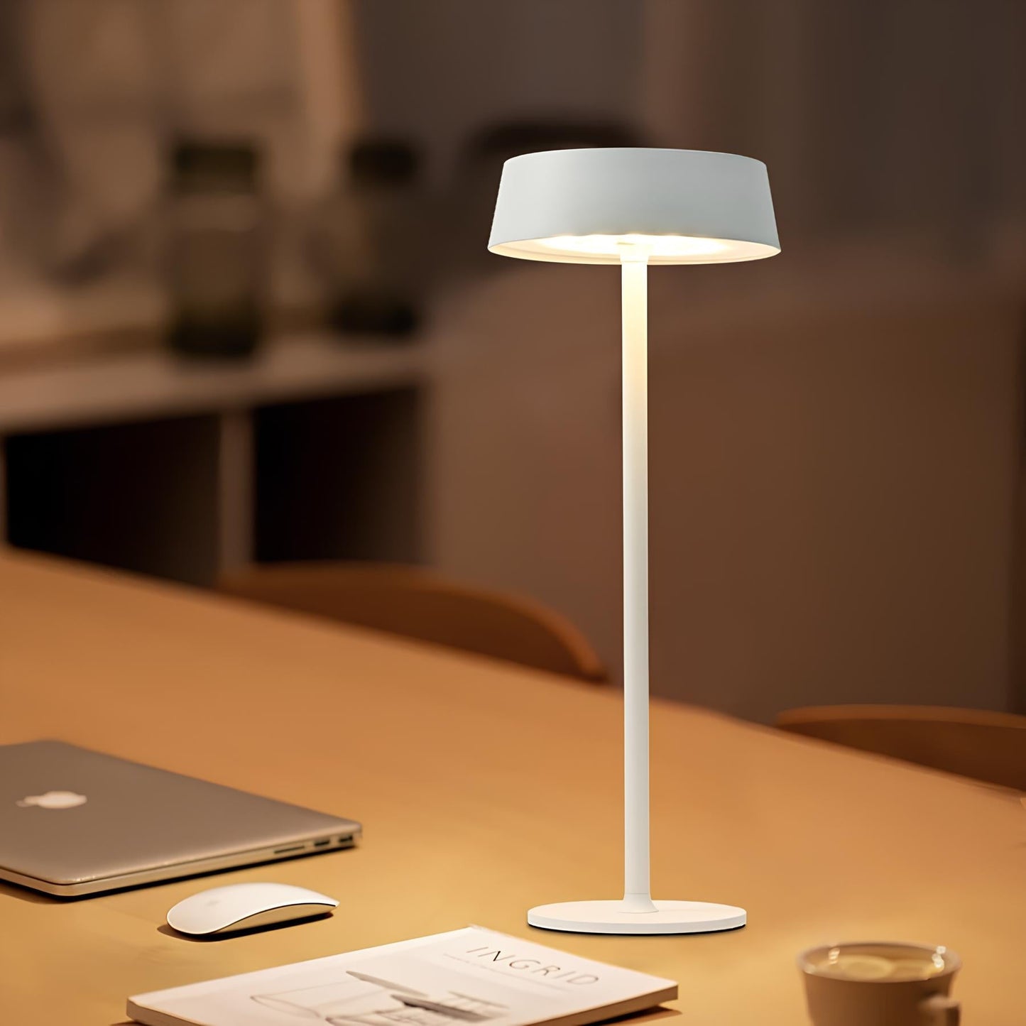 Rechargeable Dimmable Modern Table Lamp