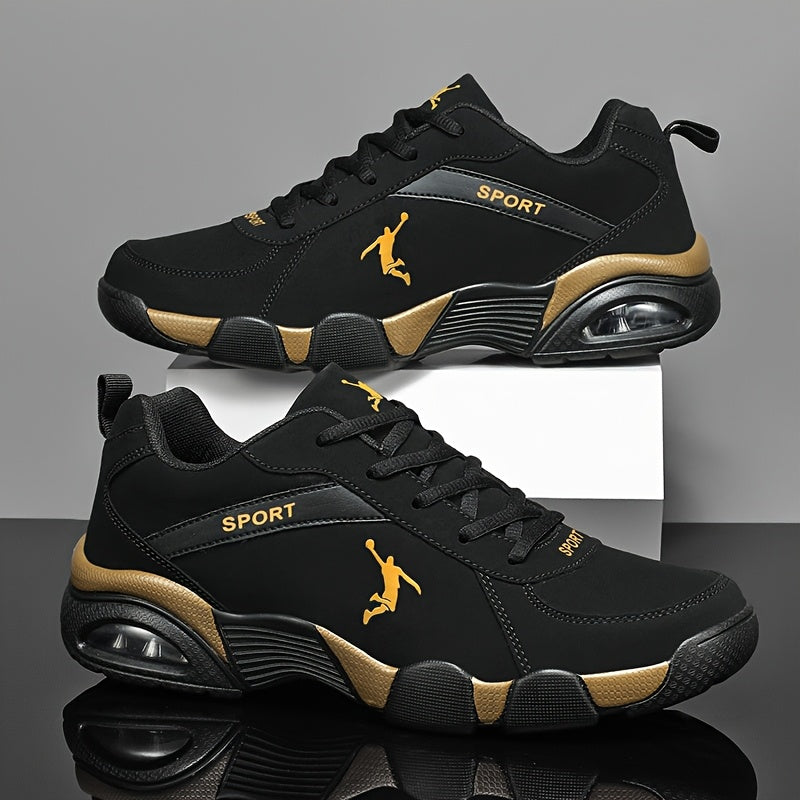 Breathable Mid-Top Sneakers with Secure Lace Closure