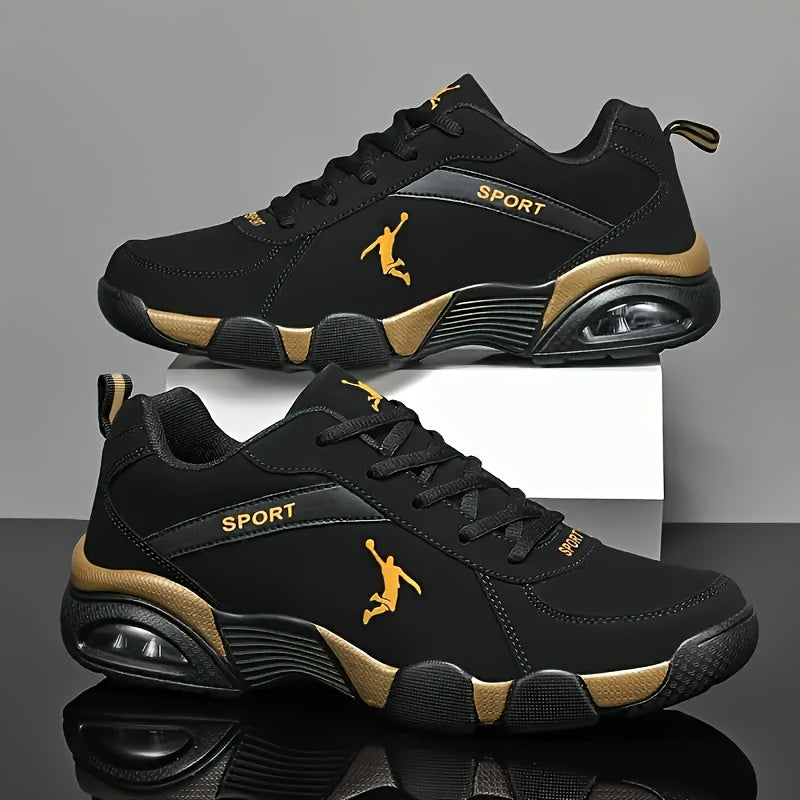 Breathable Mid-Top Sneakers with Secure Lace Closure
