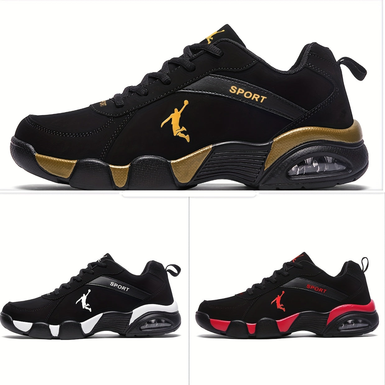 Breathable Mid-Top Sneakers with Secure Lace Closure