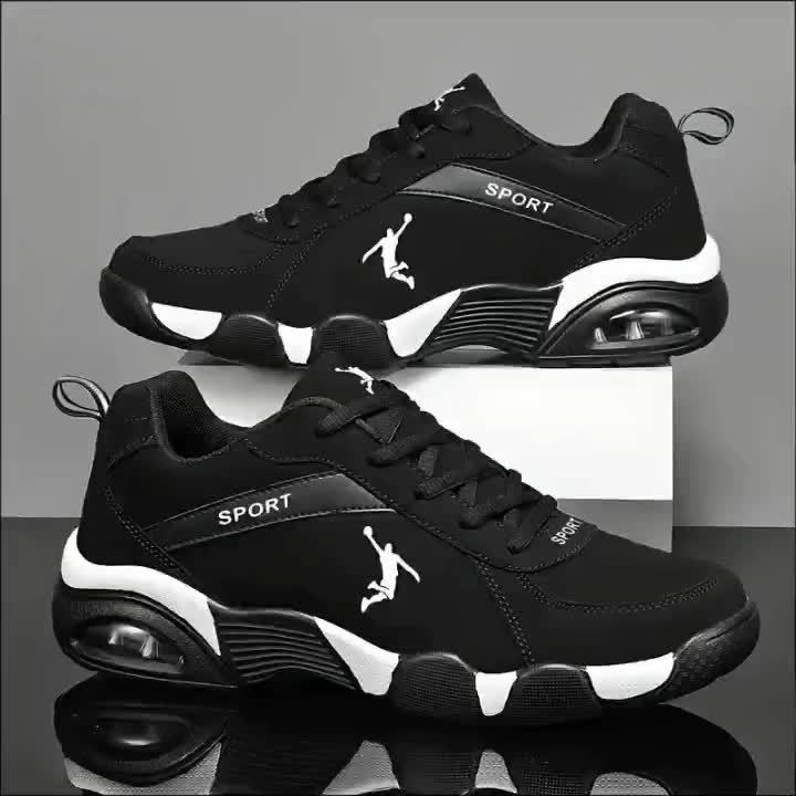 Breathable Mid-Top Sneakers with Secure Lace Closure