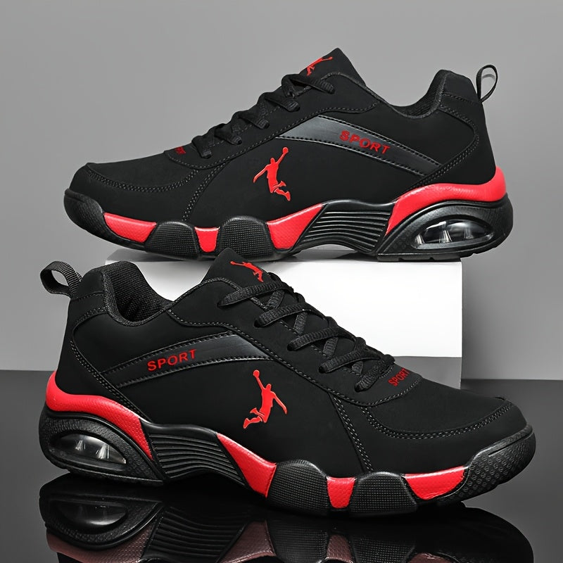 Breathable Mid-Top Sneakers with Secure Lace Closure