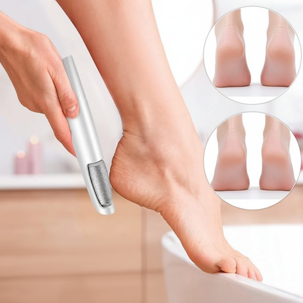 Rechargeable Electric Foot Callus Remover with LED Light