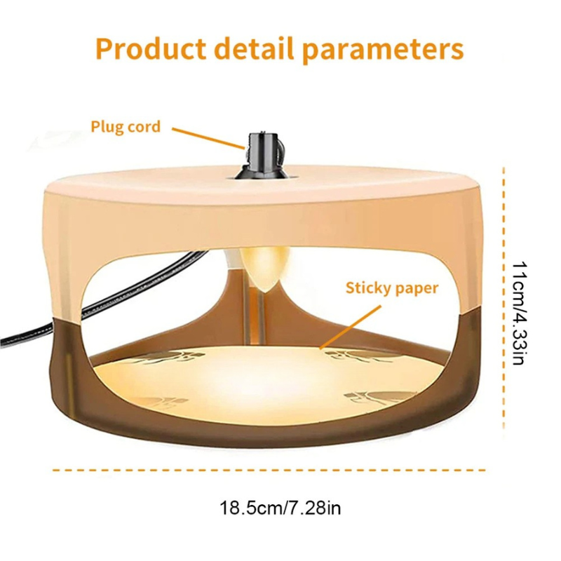 Indoor Sticky Insect Trap for Fleas and Bed Bugs