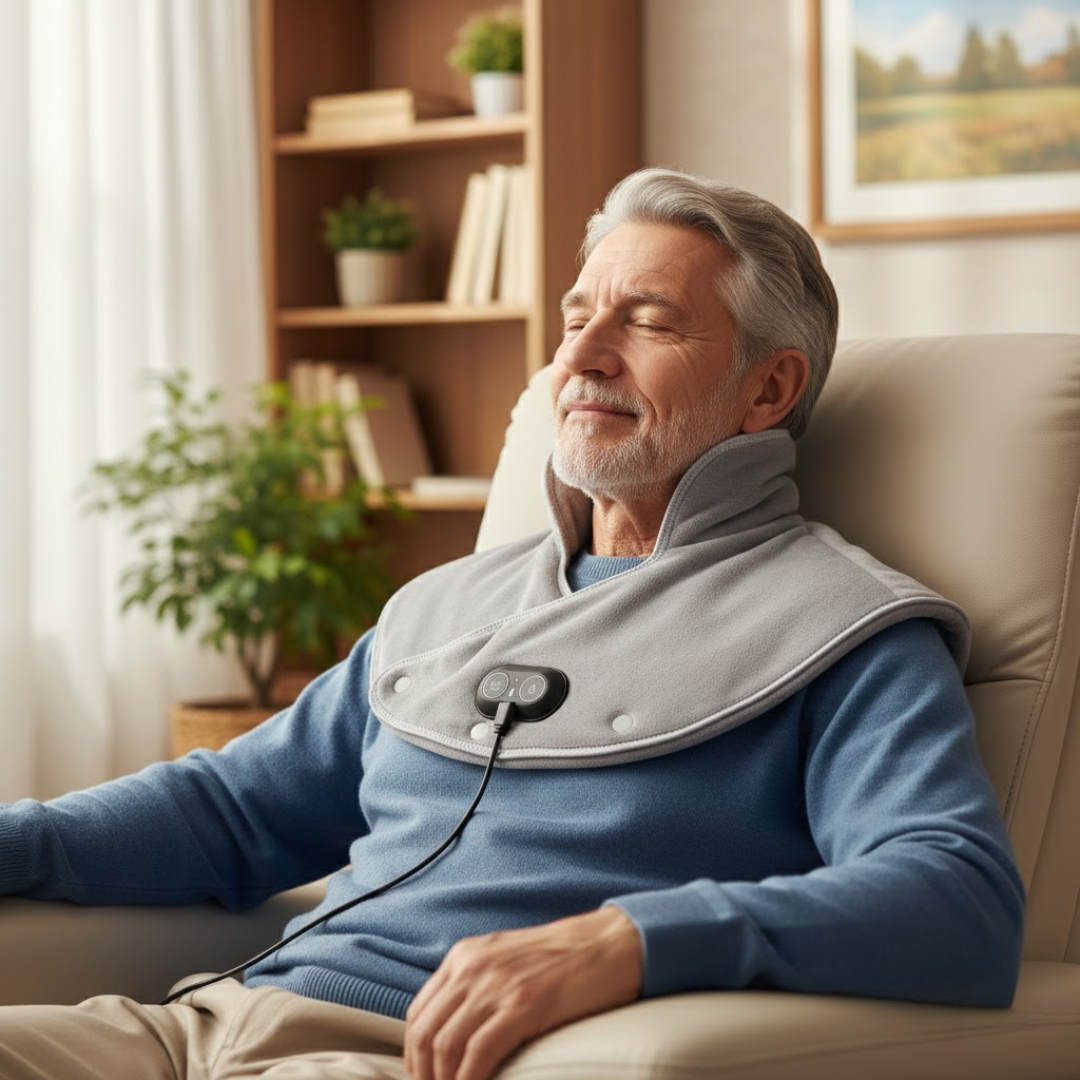 Adjustable USB Heating Wrap for Neck and Shoulders