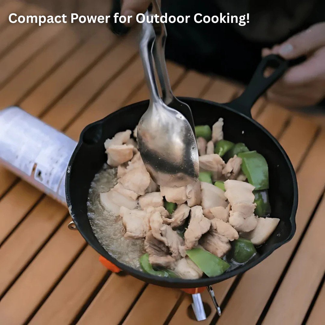 Foldable Portable Gas Stove for Camping and Outdoor Cooking