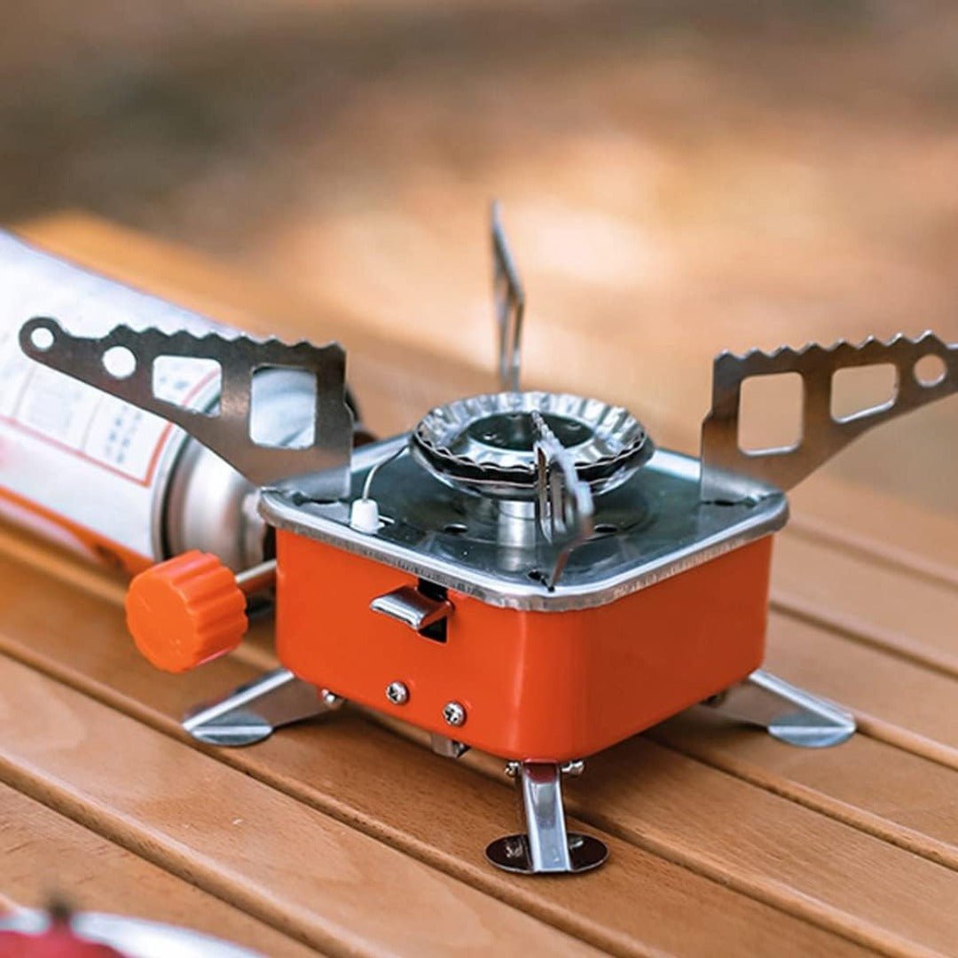 Foldable Portable Gas Stove for Camping and Outdoor Cooking