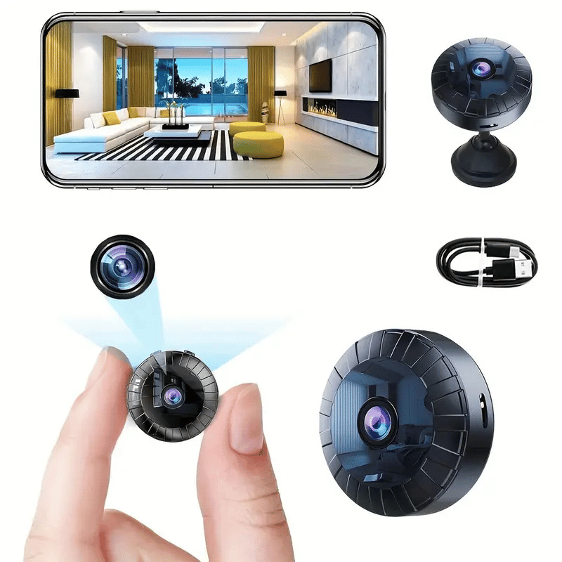 4K Waterproof WLAN Security Camera with Motion Detection