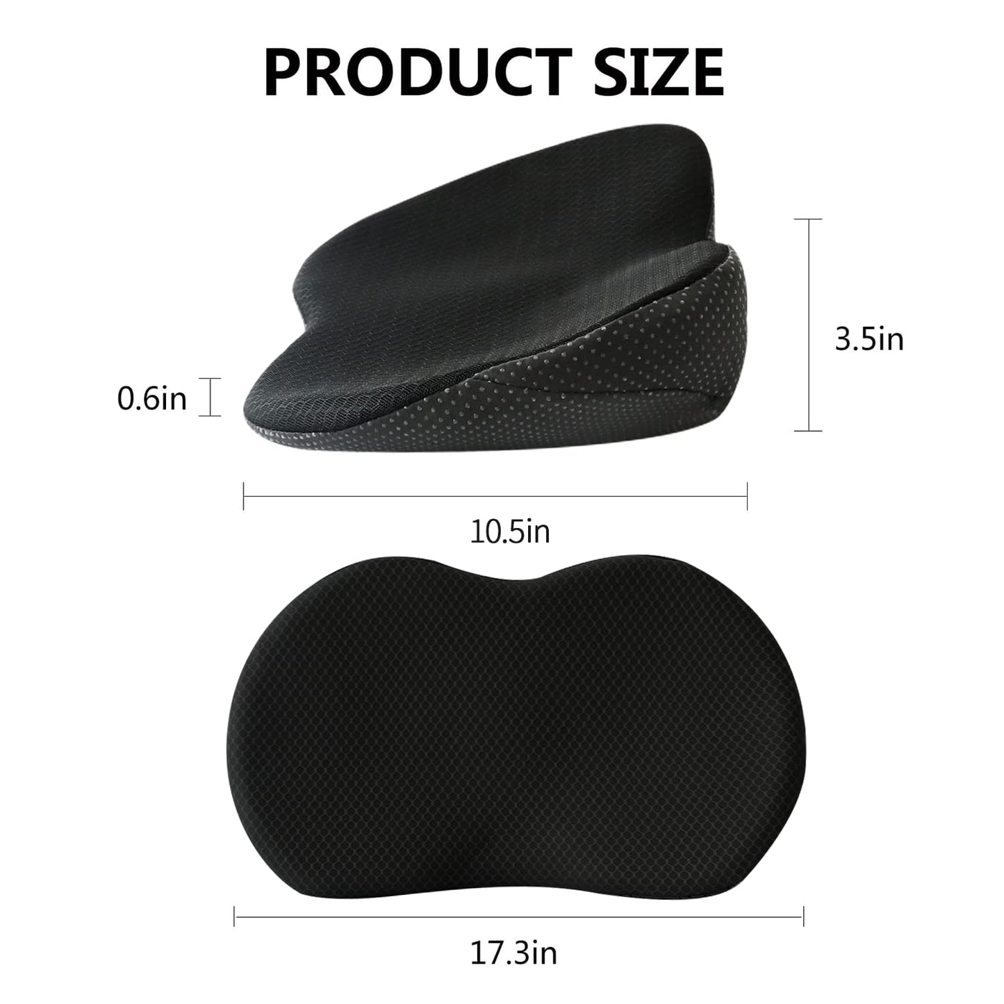 Ergonomic Car Seat Cushion for Short Drivers