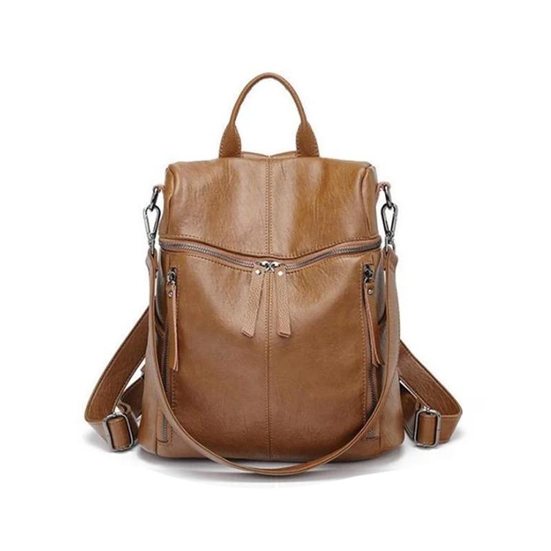 Structured Tote Bag with Multiple Compartments