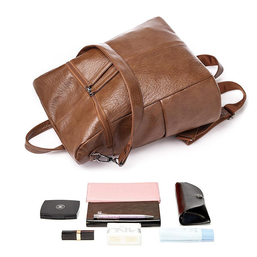 Structured Tote Bag with Multiple Compartments