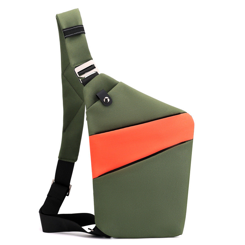 Anti-Theft Crossbody Bag with Adjustable Strap and Organized Storage