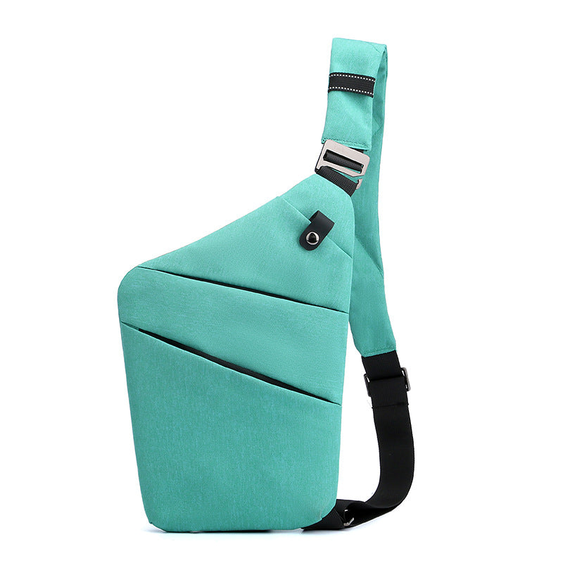 Anti-Theft Crossbody Bag with Adjustable Strap and Organized Storage