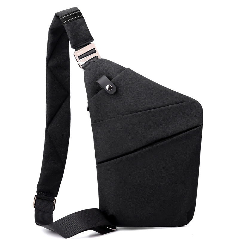 Anti-Theft Crossbody Bag with Adjustable Strap and Organized Storage