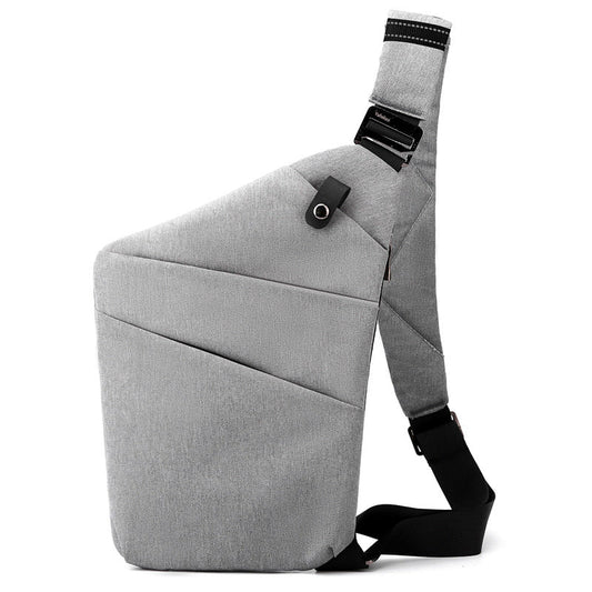 Anti-Theft Crossbody Bag with Adjustable Strap and Organized Storage