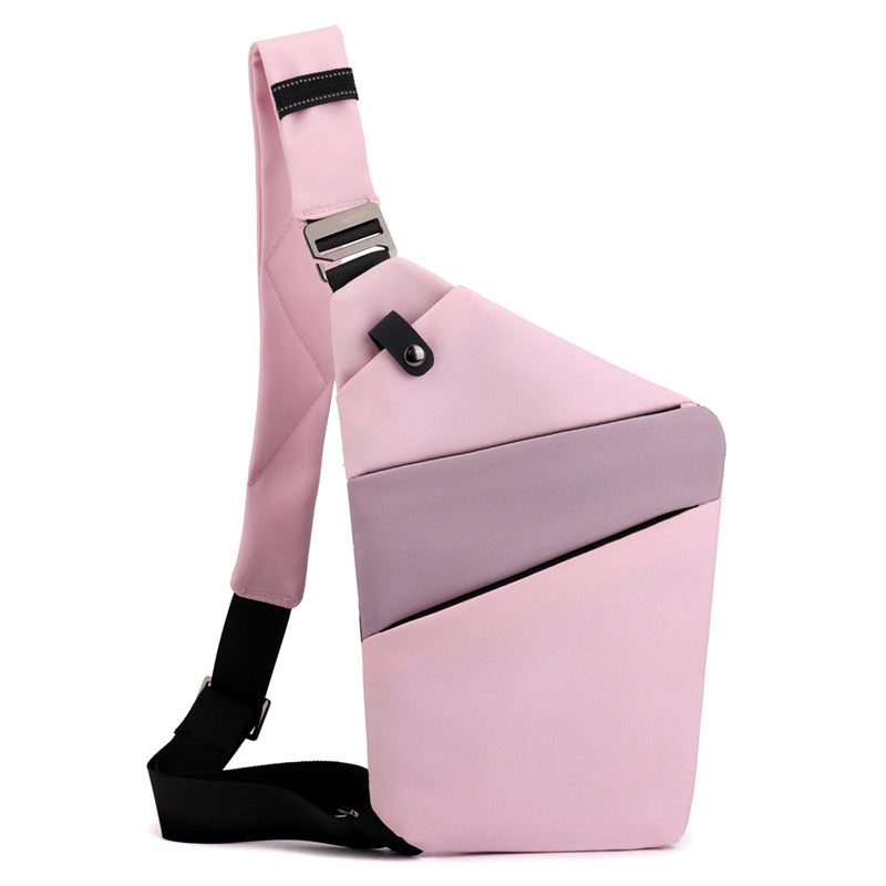 Anti-Theft Crossbody Bag with Adjustable Strap and Organized Storage